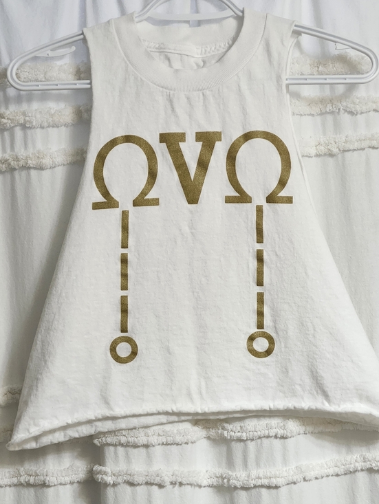 OVO Tops - Mint Condition, Rare, Vtg, Ovo, "Omega Tears" Sleeveless Tank.